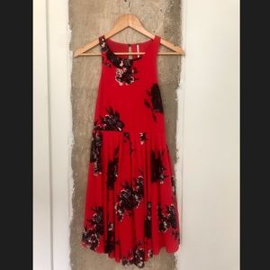 Free People Floral Swing Dress - NWOT